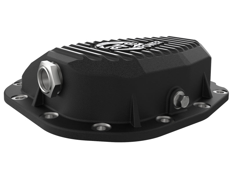 aFe Pro Series Rear Differential Cover Black w/ Fins 15-19 Ford F-150 (w/ Super 8.8 Rear Axles) aFe Diff Covers  AXOPROS