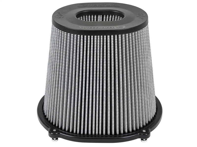 aFe Quantum Pro DRY S Air Filter Inverted Top - 5in Flange x 8in Height - Dry PDS aFe Cold Air Intakes AXOPROS