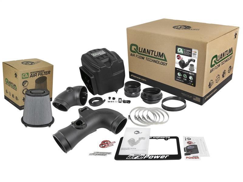 aFe Quantum Pro DRY S Cold Air Intake System 11-16 GM/Chevy Duramax V8-6.6L LML - Dry aFe Cold Air Intakes AXOPROS