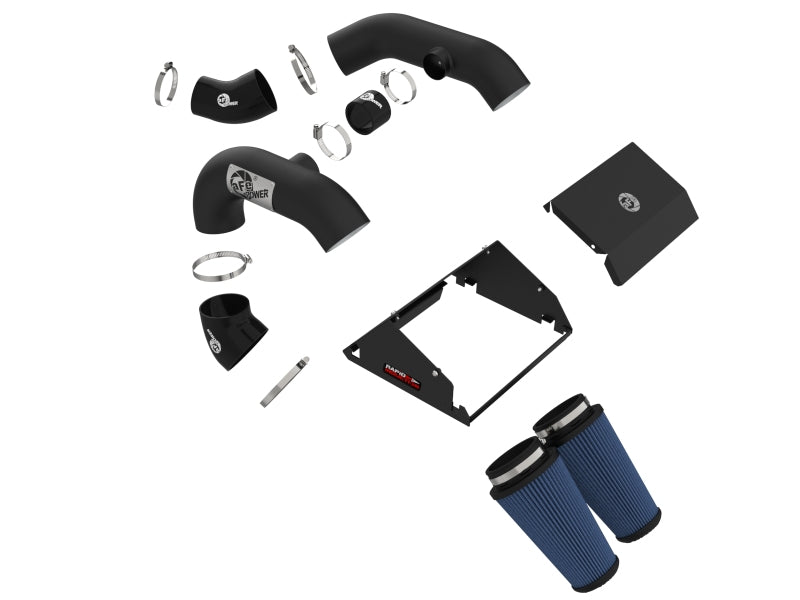 aFe Rapid Induction Pro 5R Cold Air Intake System 21-22 Ford F-150 Raptor V6-3.5L (tt) aFe Cold Air Intakes  AXOPROS