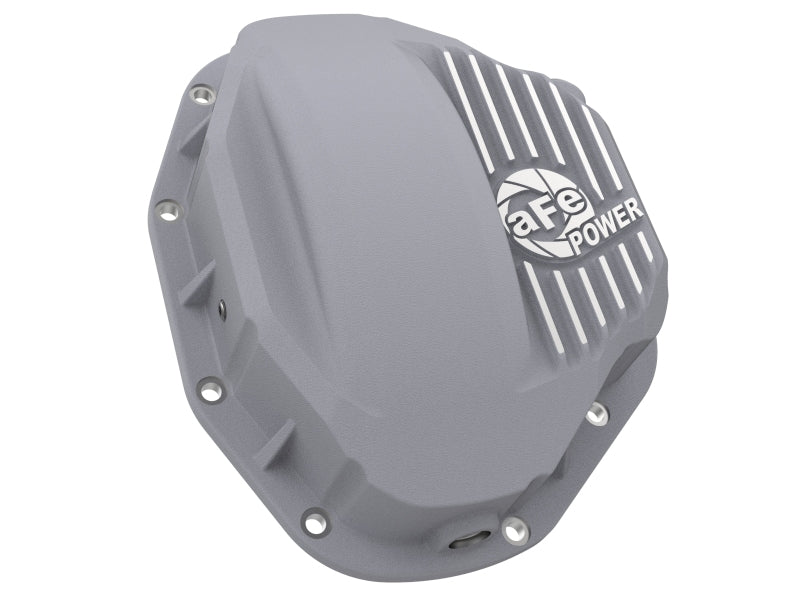 afe Rear Differential Cover (Raw; Street Series); Dodge Diesel Trucks 94-02 L6-5.9L (td) aFe Diff Covers  AXOPROS