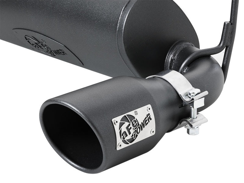 aFe Rebel Series 2.5in 409 SS Axle-Back Exhaust w/ Black Tips 2018+ Jeep Wrangler (JL) V6 3.6L aFe Axle Back AXOPROS