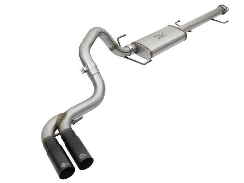 aFe Rebel Series 3in Stainless Steel Cat-Back Exhaust System w/Black Tips 07-14 Toyota FJ Cruiser aFe Catback AXOPROS