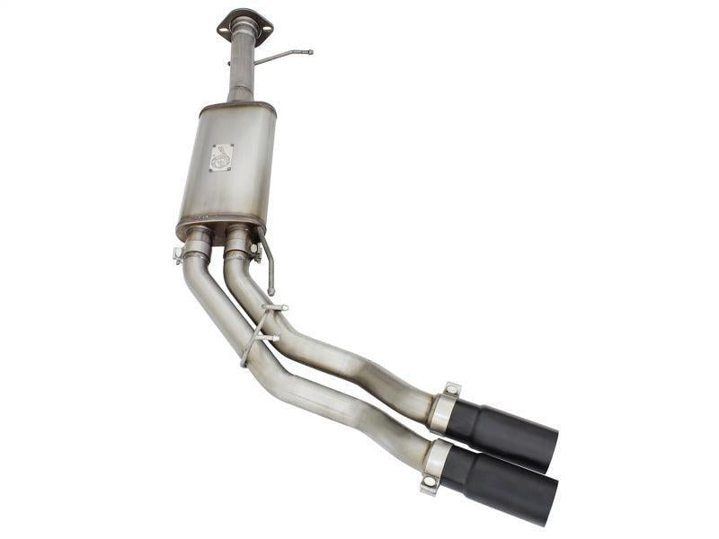 aFe Rebel Series Exhaust SS Front Side Exit CB w/ Black Tips 10-14 Ford F150 Ecoboost V8 6.2L aFe Catback AXOPROS