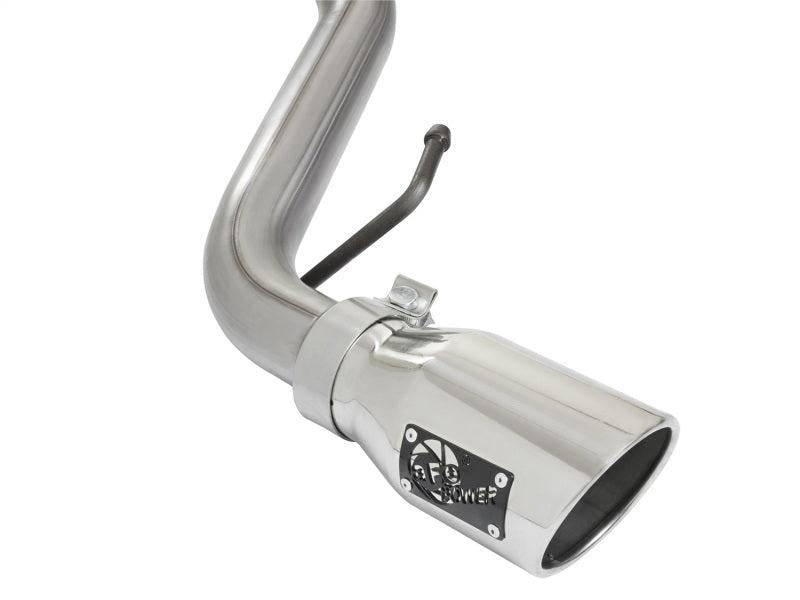 aFe Scorpion 2-1/2in Alum Steel Cat-Back Exhaust w/ Polished Tips 07-17 Toyota FJ Cruiser V6 4.0L aFe X Pipes AXOPROS