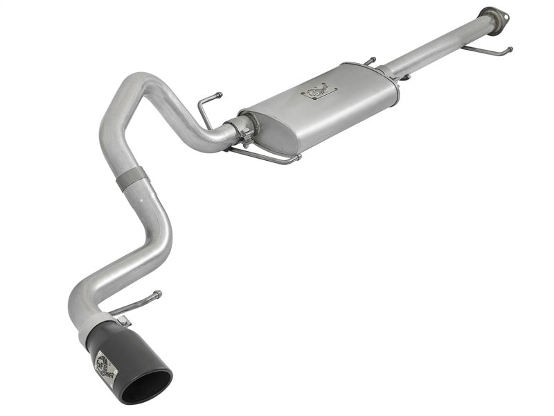 aFe Scorpion 2-1/2in Aluminized Steel Cat-Back Exhaust w/ Black Tips 07-17 Toyota FJ Cruiser V6 4.0L aFe Catback AXOPROS