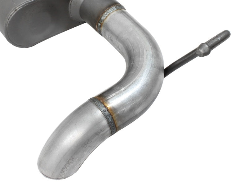 aFe Scorpion Exhaust System Axle Back Aluminized Hi-Tuck 07-17 Jeep Wrangler JK V6 3.6/3.8L aFe Axle Back AXOPROS