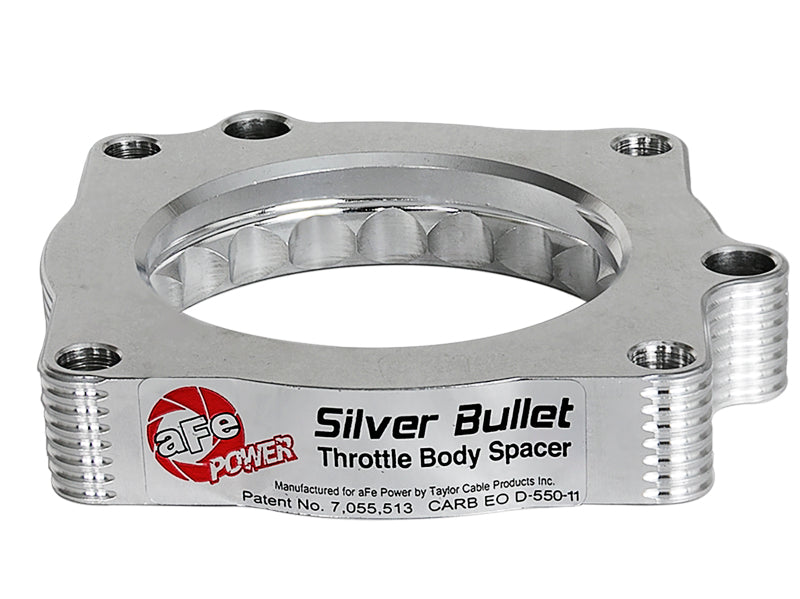 aFe Silver Bullet Throttle Body Spacers TBS Dodge Challenger SRT8 11-12 V8-6.4L aFe Throttle Body Spacers AXOPROS