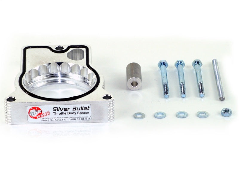 aFe Silver Bullet Throttle Body Spacers TBS GM C/K 1500/2500/3500 96-00 V8-5.0L 5.7L aFe Throttle Body Spacers  AXOPROS