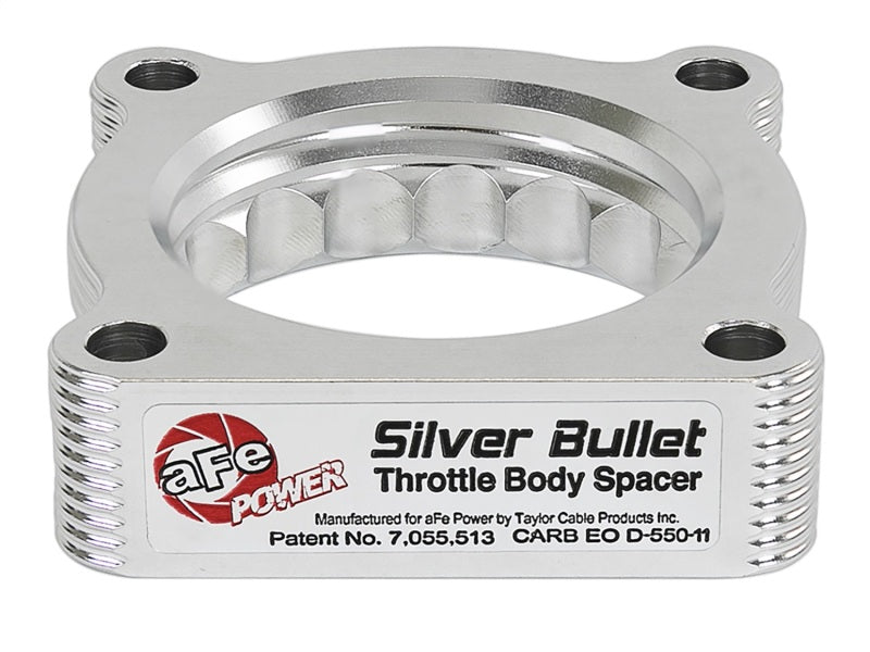 aFe Silver Bullet Throttle Body Spacers TBS Toyota Tacoma 05-11 V6-4.0L aFe Throttle Body Spacers  AXOPROS