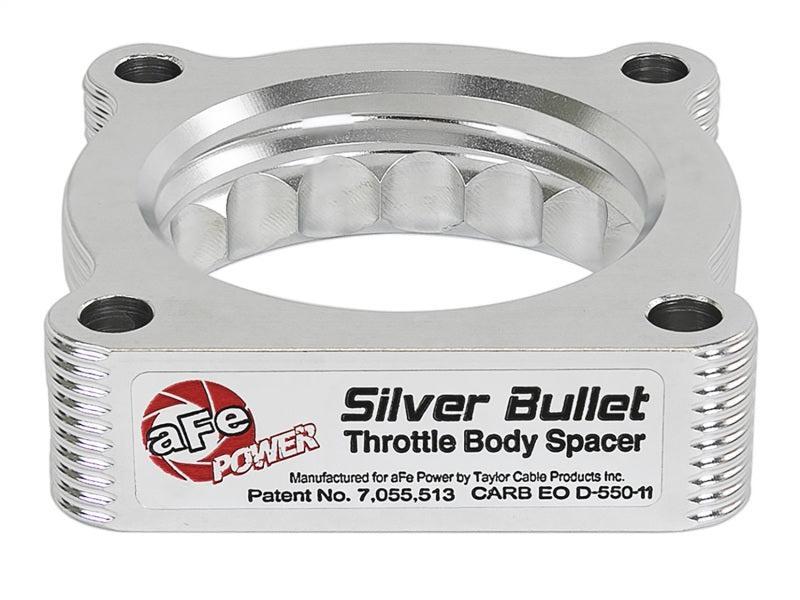 aFe Silver Bullet Throttle Body Spacers TBS Toyota Tacoma 05-11 V6-4.0L aFe Throttle Body Spacers AXOPROS