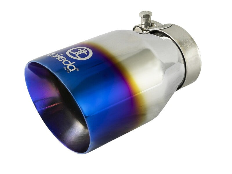 aFe Takeda 13-17 Hyundai Veloster L4-1.6L 2-1/2in 304 SS Axle-Back Exhaust w/ Blue Flame Tips aFe Axle Back AXOPROS