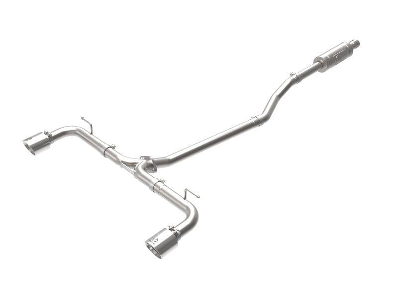 aFe Takeda 2-1/2in 304 SS Cat-Back Exhaust w/ Polished Tips 14-18 Mazda 3 L4 2.0L/2.5L aFe Catback AXOPROS