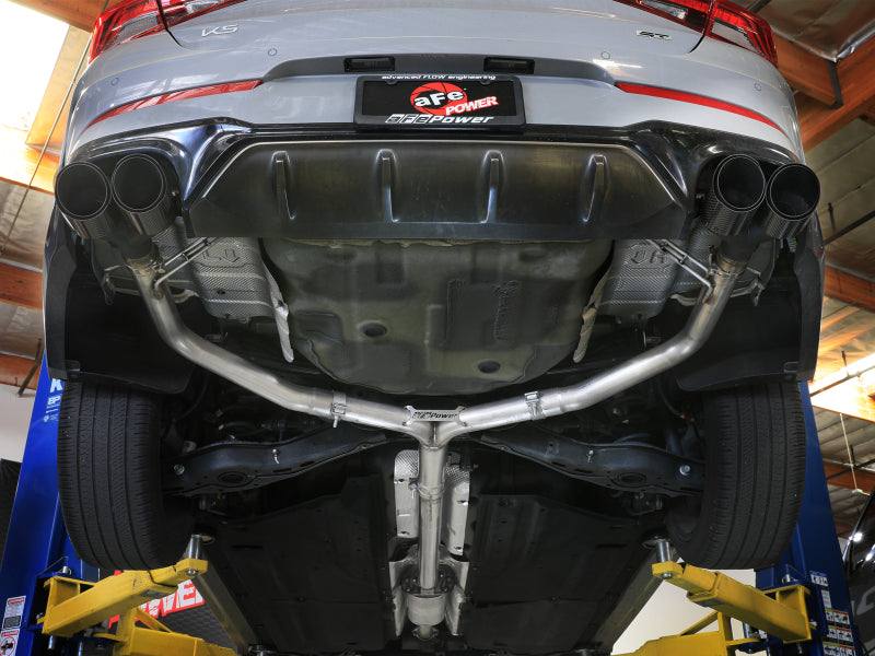 aFe Takeda 21-24 Kia K5 GT L4-2.5L (t) SS Axle-Back Exhaust System w/ Carbon Fiber Tips aFe Axle Back AXOPROS