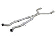 aFe Takeda 2.5in to 3in 304 SS Y-Pipe Exhaust System 16-18 Infiniti Q50/Q60 V6-3.0L (tt) aFe X Pipes  AXOPROS