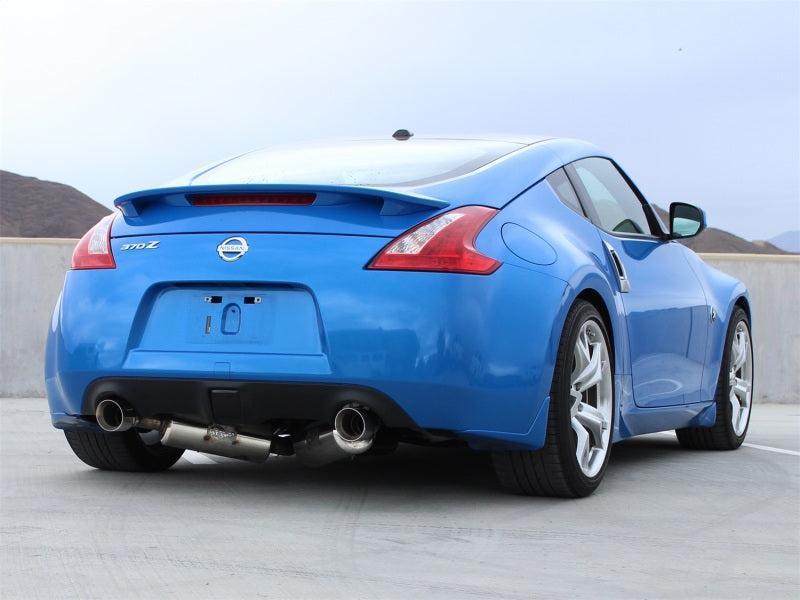 aFe Takeda 2.5inch SS Exhaust Cat-Back 09-13 Nissan 370Z V6 3.7L Polished Tips aFe Catback AXOPROS
