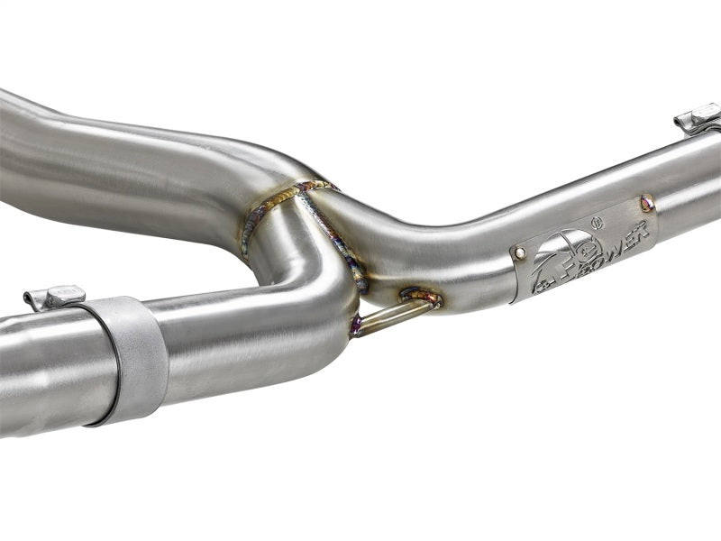 aFe Takeda 3in SS Exhaust Cat-Back 15-16 Subaru WRX/STI 2.0L/2.5L Polished Tips aFe Catback AXOPROS