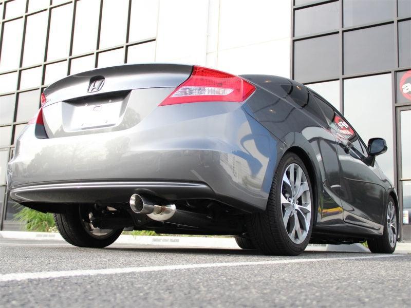 aFe Takeda Exhaust 304SS Axle-Back w/ Polished Tip 12-15 Honda Civic L4 1.8L aFe Axle Back AXOPROS