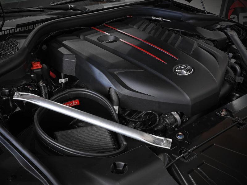 aFe Takeda Intakes Stage-2 AIS w/ Pro DRY S Media 20-22 Toyota GR Supra (A90) L6-3.0L (t) B58 aFe Cold Air Intakes AXOPROS