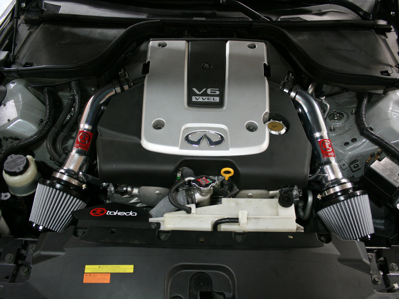 aFe Takeda Intakes Stage-2 PDS AIS PDS Infiniti G37 Coupe 08-12 V6-3.7L (pol) aFe Cold Air Intakes  AXOPROS