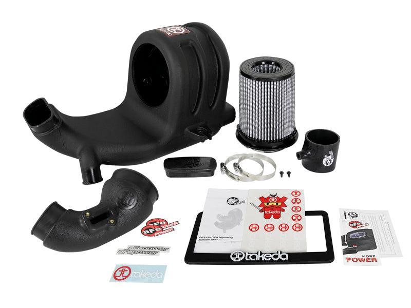 aFe Takeda Momentum Pro DRY S Cold Air Intake System 15-18 Honda Fit I4-1.5L aFe Cold Air Intakes AXOPROS