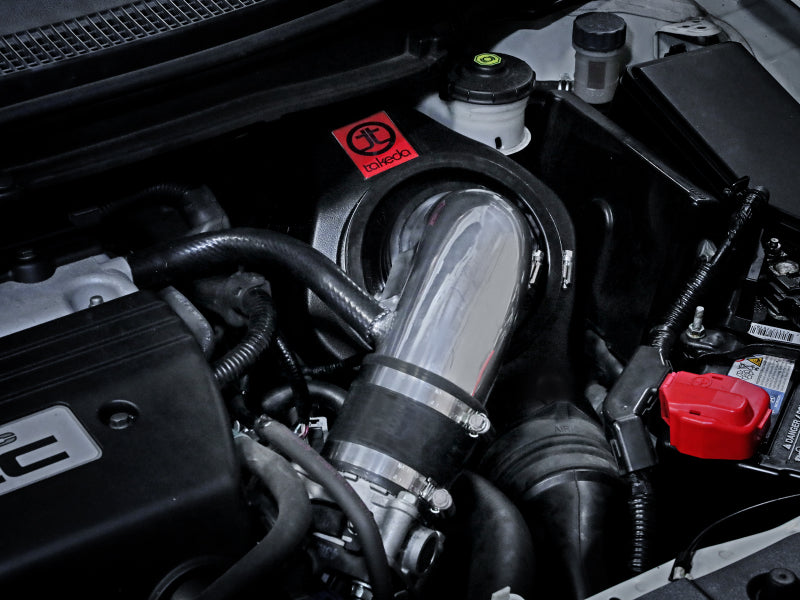 aFe Takeda Momentum Sealed Intake System 12 Honda Civic Si 2.4L Stage 2 Pro 5R Polished aFe Cold Air Intakes AXOPROS