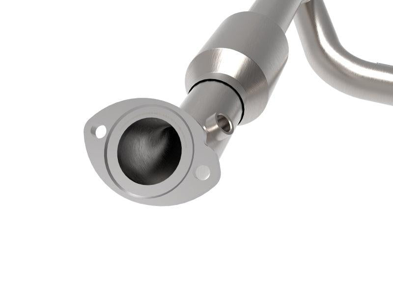 aFe Toyota Tacoma 05-15 V6-4.0L Twisted Steel Y-Pipe w/ Cat aFe X Pipes AXOPROS
