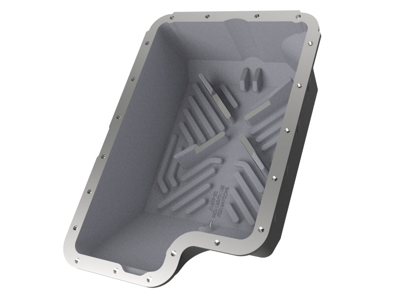 afe Transmission Pan (Black); Ford Diesel Trucks 03-10 V8-6.0/6.4L (td) aFe Diff Covers  AXOPROS