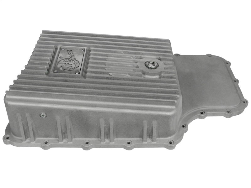 afe Transmission Pan (Raw); Ford Trucks 6R140 11-14 V8-6.7L (td) aFe Diff Covers  AXOPROS