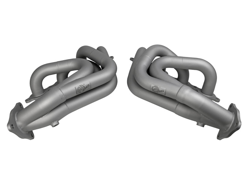 aFe Twisted 304SS Header 2020 Chevy Corvette (C8) 6.2L V8 - Titanium Ceramic Coated aFe Headers & Manifolds AXOPROS