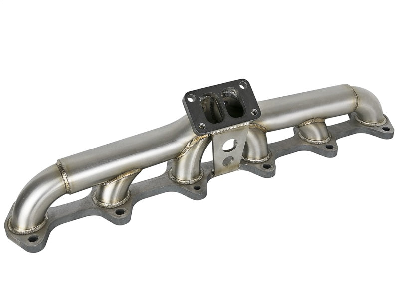 aFe Twisted Steel Header Turbo Manifold (T3) 98.5-02 Dodge Diesel Trucks L6 5.9L (td) aFe Headers & Manifolds AXOPROS