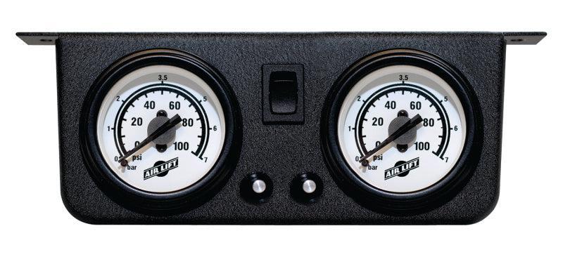 Air Lift Dual Gauge Panel Assembly for 25812 Air Lift Gauges AXOPROS