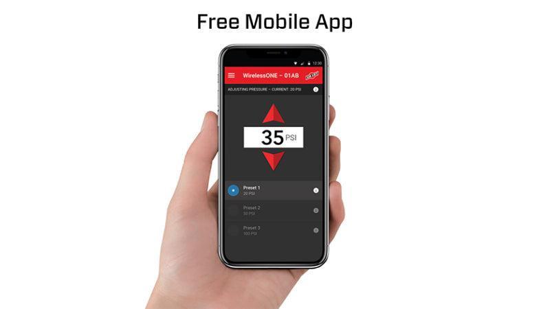 Air Lift WirelessOne Tank Kit w/ EZ Mount Air Lift Suspension Controllers AXOPROS