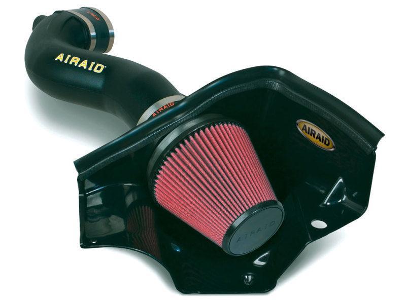 Airaid 05-09 Ford Mustang 4.6L Race Only (No MVT) MXP Intake System w/ Tube (Oiled / Red Media) Airaid Cold Air Intakes AXOPROS