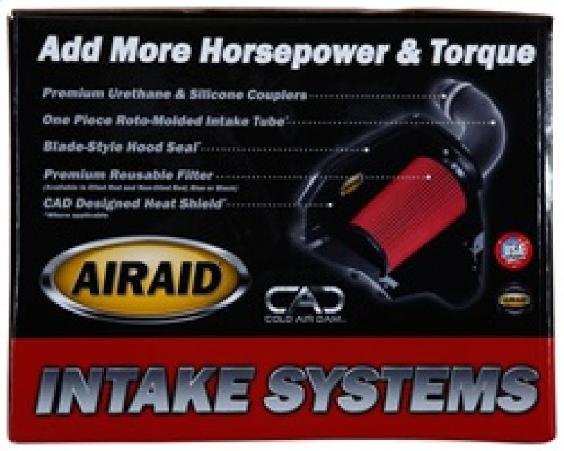 Airaid 99-04 Mustang GT MXP Intake System w/ Tube (Dry / Blue Media) Airaid Cold Air Intakes  AXOPROS