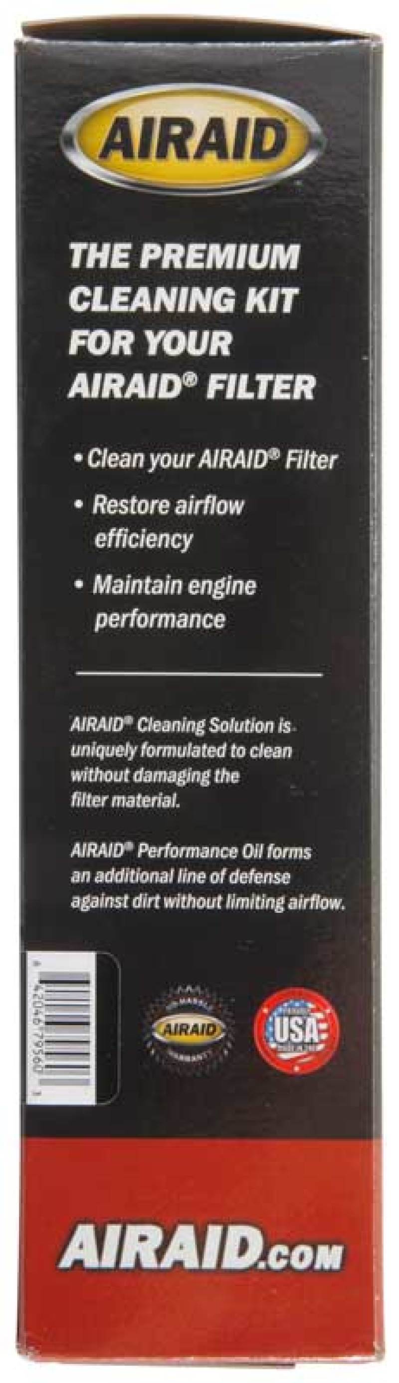 Airaid Renew Kit - 12oz Cleaner / 8oz Squeeze Oil Airaid Recharge Kits  AXOPROS