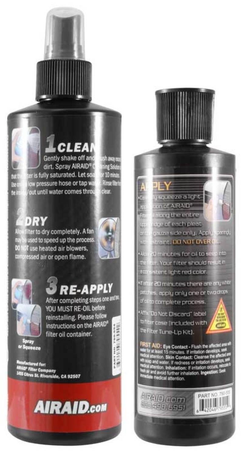Airaid Renew Kit - 12oz Cleaner / 8oz Squeeze Oil Airaid Recharge Kits  AXOPROS