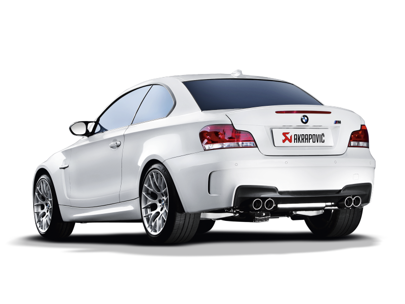 Akrapovic 11-12 BMW 1 Series M Coupe (E82) Slip-On Line (Titanium) (Req. Tips) Akrapovic Muffler AXOPROS