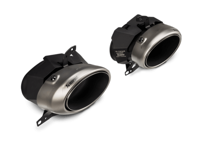 Akrapovic 20-21 Porsche 911 Turbo/Turbo S (992) Tail Pipe Set (Titanium) Akrapovic Tips  AXOPROS