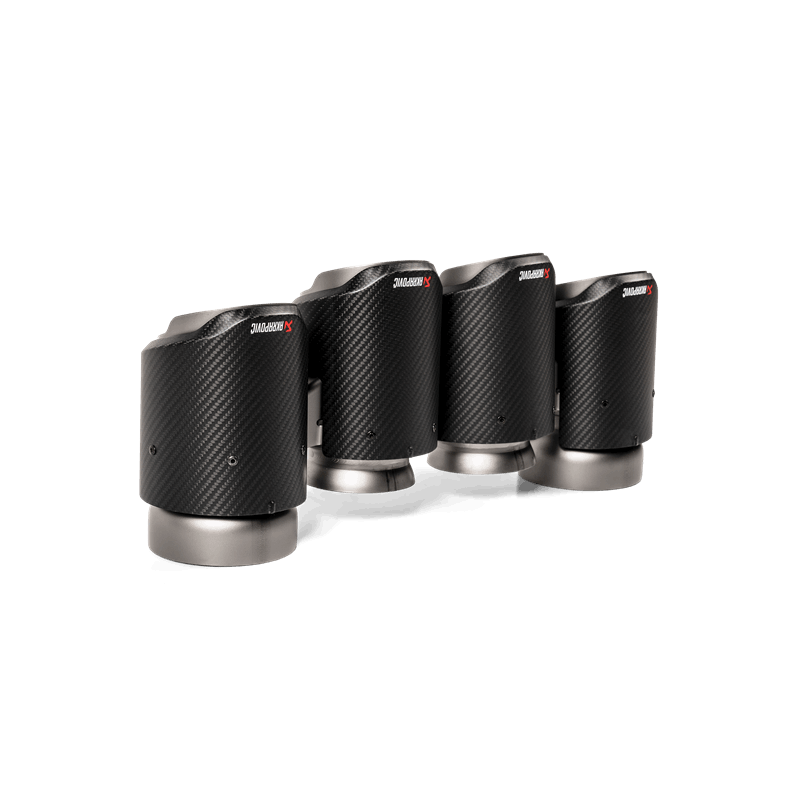 Akrapovic 2020+ BMW X3 M/X3 M Competition (F97) Tail Pipe Set (Carbon) Akrapovic Tips  AXOPROS