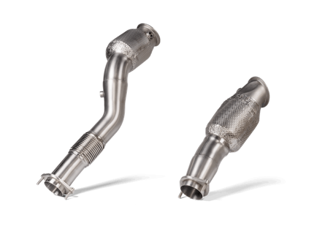 Akrapovic 2021+ BMW M3 (G80)/M4 (G82)/ BMW M2 (G87) DownPipe w/Catalytic Converter (SS) Akrapovic Downpipes  AXOPROS