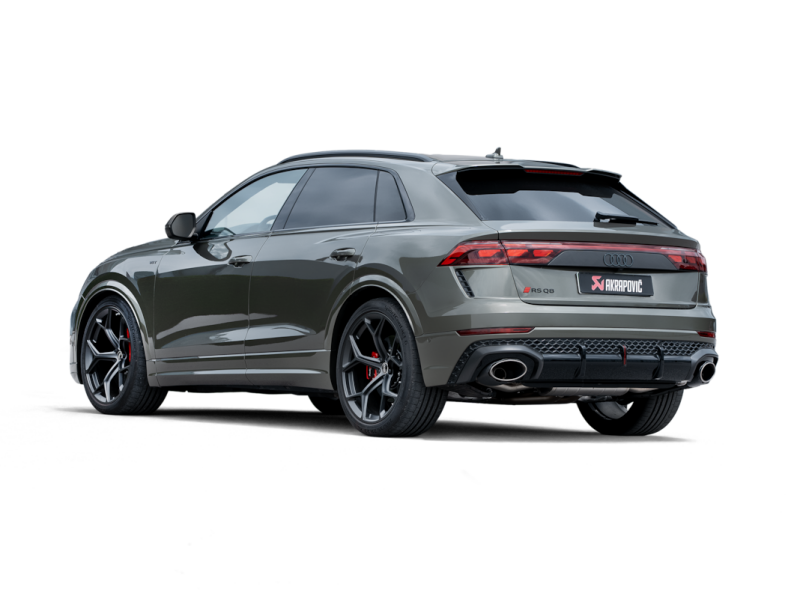 Akrapovic 2025 Audi RSQ8 Evolution Race Line Exhaust System Titanium (link pipe CO-AU/T/5 required) Akrapovic Catback AXOPROS