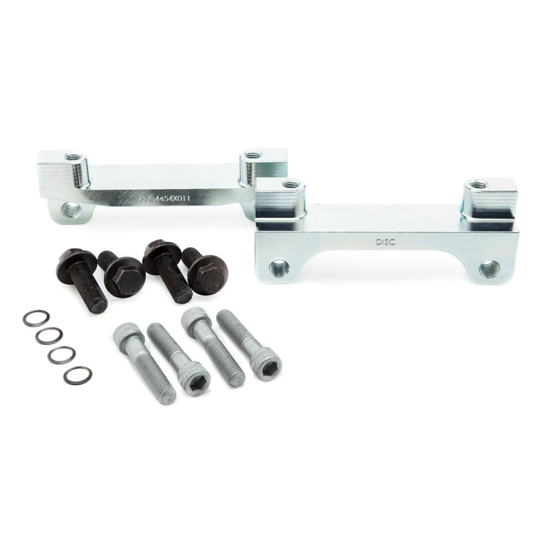 Alcon 2007+ Jeep JK 350x32mm Rotors 4-Piston Red Calipers Front Brake Upgrade Kit Alcon Big Brake Kits AXOPROS