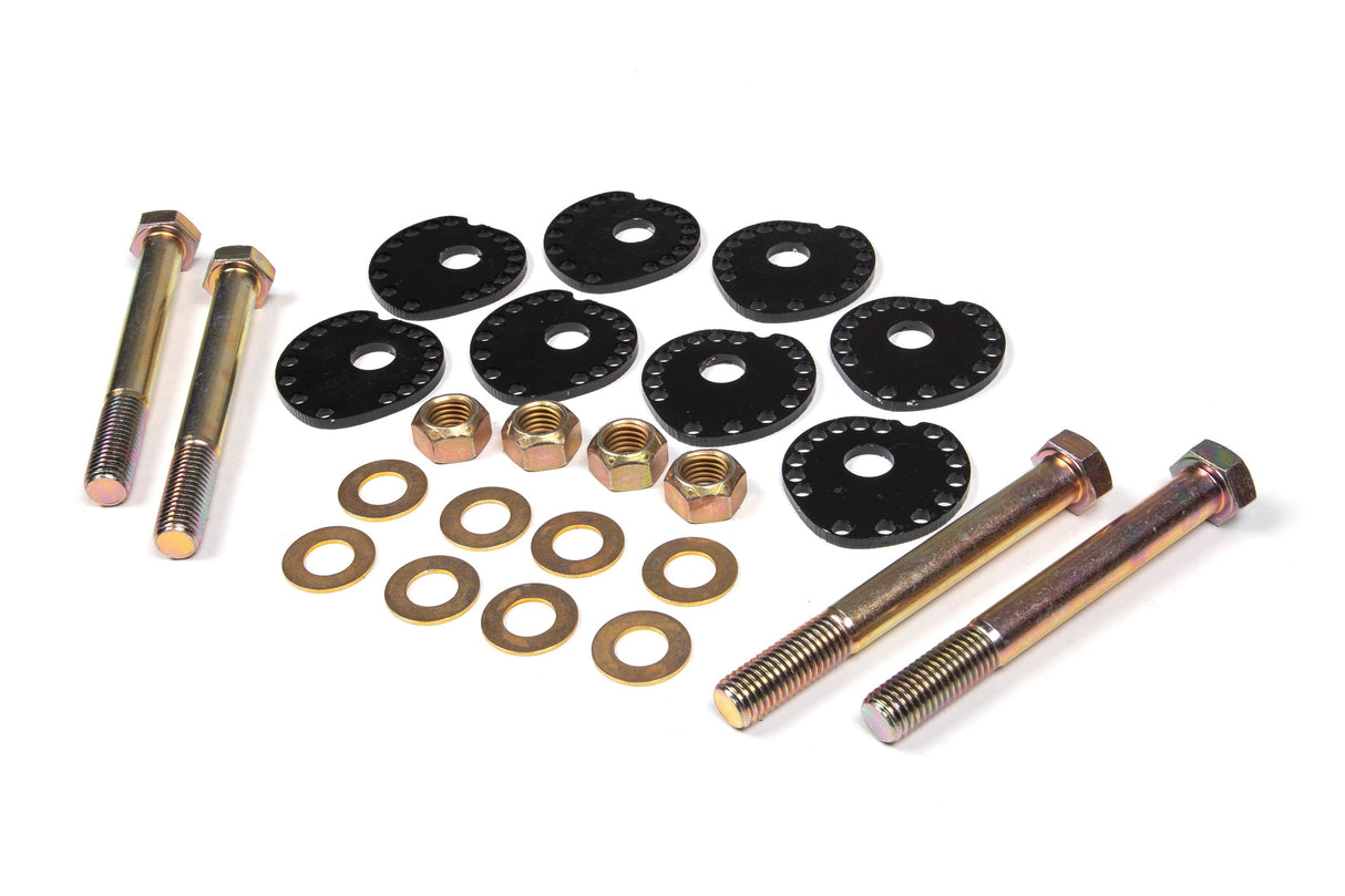Alignment Cam Lockout Plates - Ford Bronco (21-24) BDS Suspension Suspension Eccentric Bolt Kit  AXOPROS