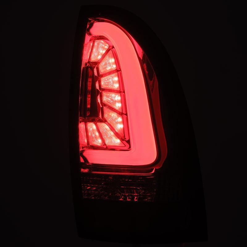 AlphaRex 05-15 Toyota Tacoma PRO-Series LED Tail Lights Red Smoke AlphaRex Tail Lights  AXOPROS
