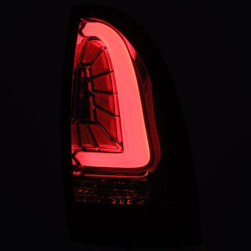 AlphaRex 05-15 Toyota Tacoma PRO-Series LED Tail Lights Red Smoke AlphaRex Tail Lights  AXOPROS