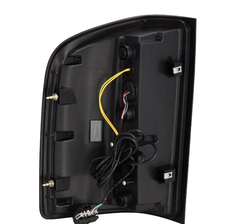 AlphaRex 07-13 Chevrolet Silverado 1500 (Ex. Hybrid Models) LUXX-Series LED Tail Lights Alpha-Black AlphaRex Tail Lights  AXOPROS