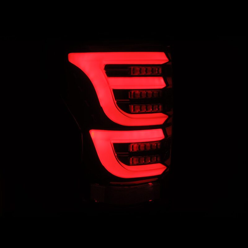 AlphaRex 07-13 Toyota Tundra LUXX-Series LED Tail Lights Alpha-Black AlphaRex Tail Lights AXOPROS
