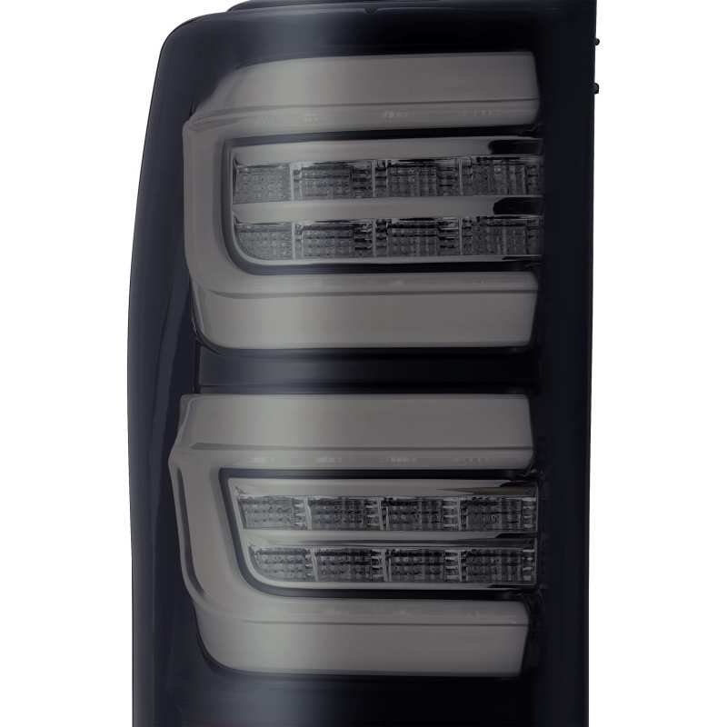 AlphaRex 07-13 Toyota Tundra PRO-Series LED Tail Lights Jet Black AlphaRex Tail Lights  AXOPROS