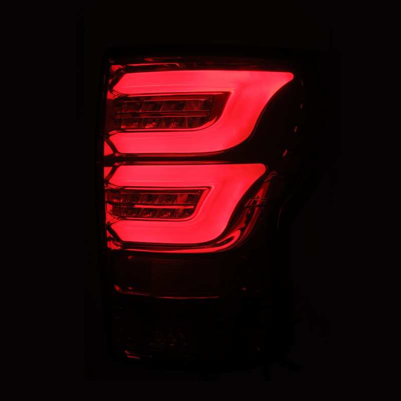 AlphaRex 07-13 Toyota Tundra PRO-Series LED Tail Lights Jet Black AlphaRex Tail Lights  AXOPROS